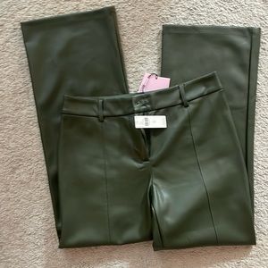 Anthro leather pants